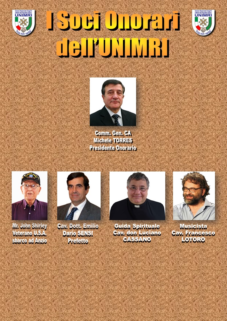 16F_I_Soci_Onorari_dell'UNIMRI 16F_I_Soci_Onorari_dell'UNIMRI