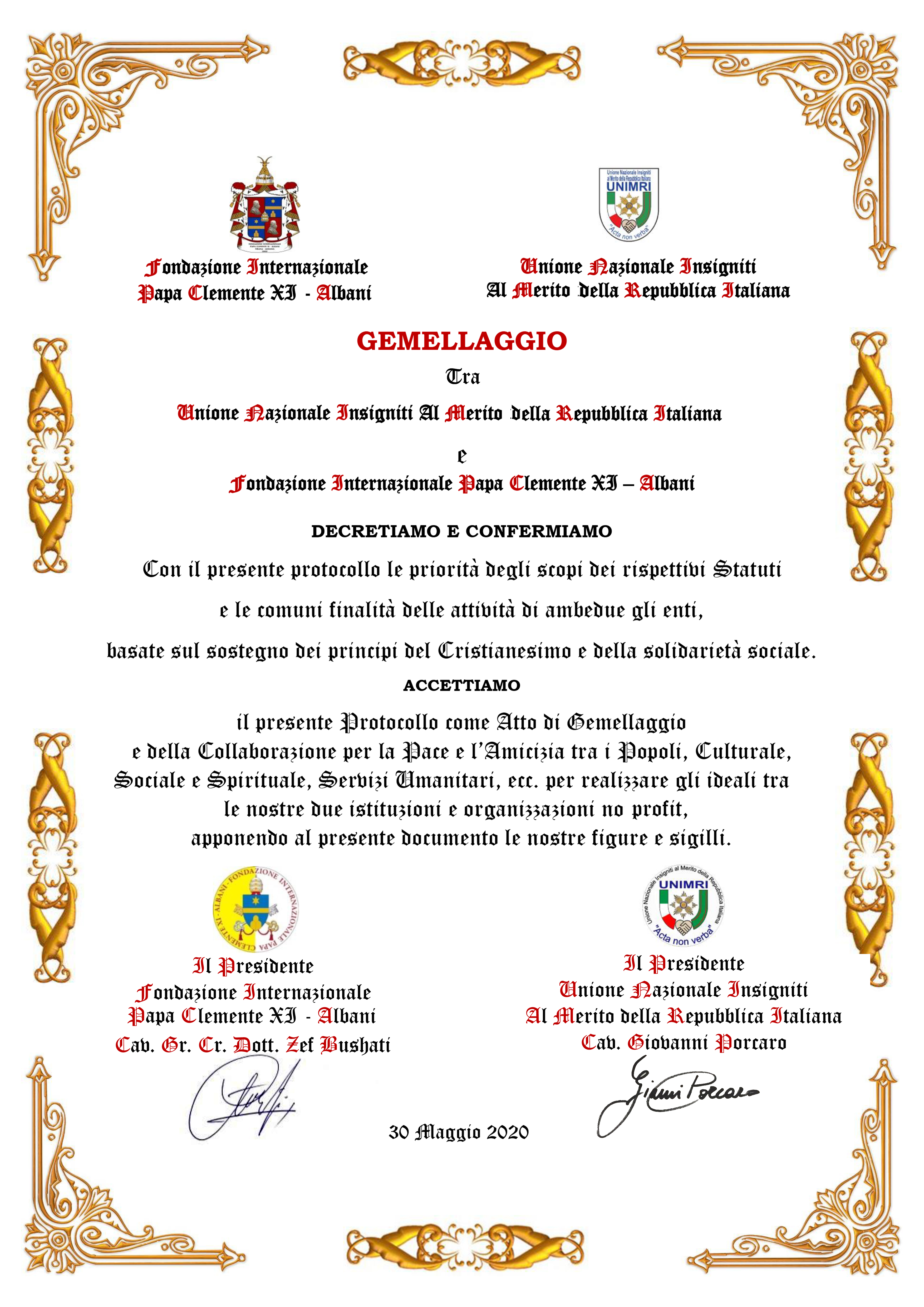 Protocollo_Gemellaggio_tra_UNIMRI_e_Fondazione_Papa_Clemente_XI_2 Protocollo_Gemellaggio_tra_UNIMRI_e_Fondazione_Papa_Clemente_XI_2